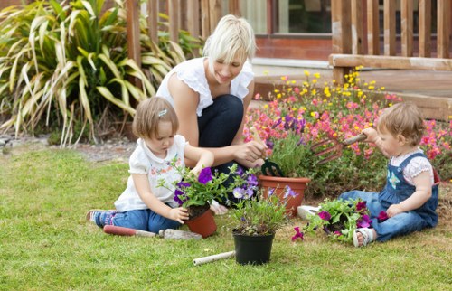 Protective equipment and safe work practices for landscaping tasks